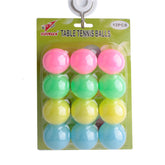 Table Tennis Ball(Colour/12PCS)